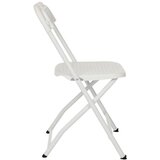 MID.YOU Zložljiv Stol Tudela Xxl Pro W, Bela | Shoptok.si