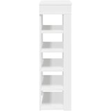  Stalak za cipele bijeli 60x30x98 cm izrađeno drvo | shoptok.hr