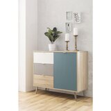 MID.YOU KOMODA, siva, bela, barve hrasta, barve petroleja | Shoptok.si