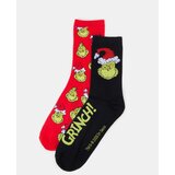 Sinsay Duge čarape s božićnim motivom 2 komada Grinch Cijene