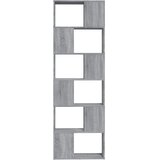 Ormarić za knjige / pregrada siva boja hrasta 60 x 24 x 186 cm | Eponuda.com