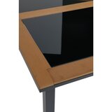 Beldano Vrtna Miza Bernd, Aluminij, Kaljeno Steklo, 140x90 | Shoptok.si