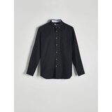 Reserved - Regular fit košulja - crno | shoptok.hr