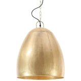 vidaXL Industrijska viseča svetilka 25 W medeninasta okrogla 42 cm E27 | Shoptok.si