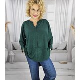 Pri Elegant oversize Brocade tunic shirt with longer back NEVADA | shoptok.hr
