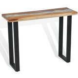 The Living Store Konzolna mizica iz tikovine 100x35x75 cm - Konzolna Mizica, (21503333) | Shoptok.si