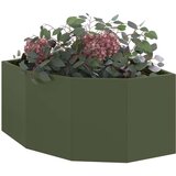  Kutni Sadič Maslinovo zelena 60 x 60 x 35 cm Čelik | shoptok.hr