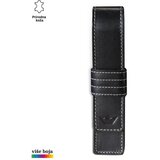 PRINC LEATHER Futrola za jednu olovku Štep, Crna Cene
