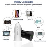 Max Mobile Auto punjač SC-106, QC 3.0, 18 W, s USB-C kabelom, bijela | shoptok.hr