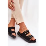 Boto Women's Sandals With Buckles On Cork Sole Black Sercele | ePonuda.com