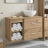  Set namještaja za kupaonicu 2 pcs Hrast artisan | shoptok.hr