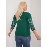 RELEVANCE Blouse-RV-BZ-9442.27-dark green | Shoptok.si