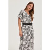 Marisse Viscose And Linen White Dress | Shoptok.si