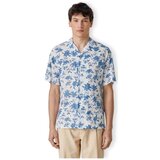 Portuguese Flannel Srajce z dolgimi rokavi Minho Shirt - White/Blue Bela Cene