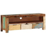 vidaXL TV ormarić 110 x 30 x 40 cm od masivnog obnovljenog drva | shoptok.hr