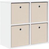  Strani šal s predalom Bela 68,5 x 32 x 67 cm, (5000233832) | Shoptok.si