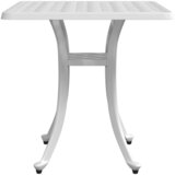  Vrtni stol bijeli 53 x 53 x 53 cm od lijevanog aluminija | Eponuda.ba