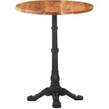 Bistro stolić Ø 60 x 76 cm od masivnog bagremovog drva | shoptok.hr