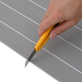  Prostirka za čamce Svijetlo siva i bijela. 240 x 90 cm EVA | Eponuda.com