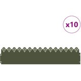  Rubnjaci za travnjak 10 pcs 103 x 0,05 x 22 cm Čelik | shoptok.hr
