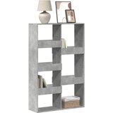  Regal za knjige boja betona 100x33x155,5 cm konstruirano drvo | shoptok.hr