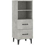 The Living Store Komoda betonsko siva 34,5x34x90 cm konstruiran les - Komoda, (21503380) | Shoptok.si