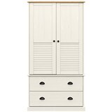  Ormar VIGO bijeli 90 x 55 x 170 cm od masivne borovine | shoptok.hr