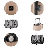 Zoozie Bags Putni kofer 8609, bež | Eponuda.ba