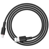 Acefast kabel USB A na Type C 3A C2-04 silikonski 120 cm crni | shoptok.hr