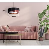  Duolla - Visilica na sajli KOBO 1xE27/15W/230V Ø 45 cm crna/bordo/srebrna | Eponuda.com