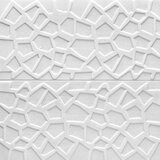  3D tapete - mreža bela Cene