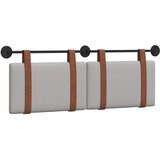  Držeće uzglavlje Zidne Oblačnosiva 130 x 55 x 5 cm Antikni PU | Eponuda.com