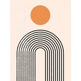 Venture Home poster Tempel 30 × 40 cm, bež | shoptok.hr
