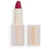 Revolution Lip Allure Soft Satin Lipstick dugotrajni satenski ruž za usne 3.2 g Nijansa material girl wine