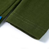  Dječja majica dugih rukava tamna kaki 116 | Eponuda.com