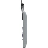  Viseće uzglavlje kreveta S LED svjetlom Svjetlosiva Tkanina | shoptok.hr