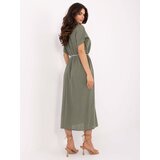 Och Bella Dress-TW-SK-BI-2022126.59-khaki | Shoptok.si