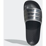 Adidas Nizki natikači 'ADILETTE' črna / srebrna | Shoptok.si