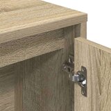 vidaXL Knjižna omara sonoma hrast 89x24x101,5 cm inženirski les | Shoptok.si