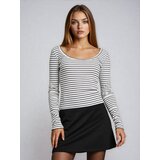 Sinsay Pamučna bluza s dugim rukavima | shoptok.hr