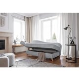 Miuform Svijetlo siva ležaljka od samta (s lijevim kutom) Chic Charlotte – | shoptok.hr