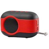 INF Macaron Mini Bluetooth Zvočnik - Prenosni Brezžični Zvočnik z FM Radiem Red, (5000141394) | Shoptok.si