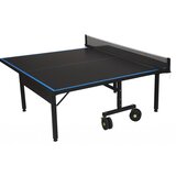  Miza za namizni tenis za zunanjo in notranjo uporabo 274 cm x 152 cm x 81 cm - črna | Shoptok.si