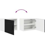 vidaXL Zidni kuhinjski ormarić Crna 50 x 31 x 40 cm Konstruirano drvo | shoptok.hr
