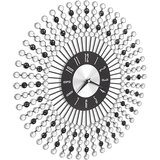  Zidni sat metalni 43 cm crni | Eponuda.com