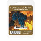 Country Candle Merlot Vines dišeča sveča 64 g | Shoptok.si