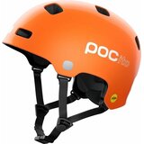 Poc ito Crane MIPS Fluorescent Orange 51-54 Otroška kolesarska čelada | Shoptok.si