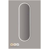 Mauro Ferretti Zidno ogledalo s osvjetljenjem 50x160 cm Oval – | shoptok.hr