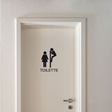 Ambiance Nalepka Toilettes Funny | Shoptok.si