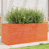 Maison Chic Vrtno cvetlično korito - Cvetlični Lonec voščeno 110x40x45,5 cm trdna borovina, (21789093) | Shoptok.si